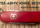 Swiss Army Knife Keychain