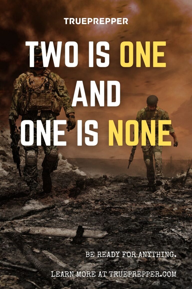 Two Is One Two is One and One is None | The Power of Redundancy | TruePrepper