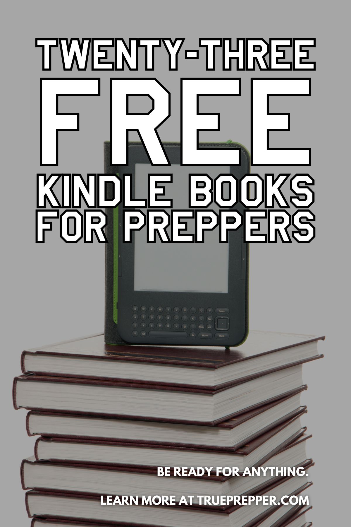 23 Free Kindle Books for Preppers