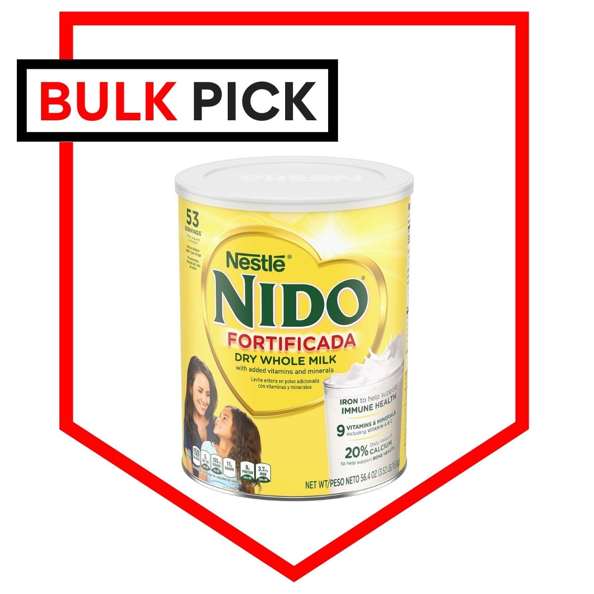 NIDO Fortificada Dry Whole Milk