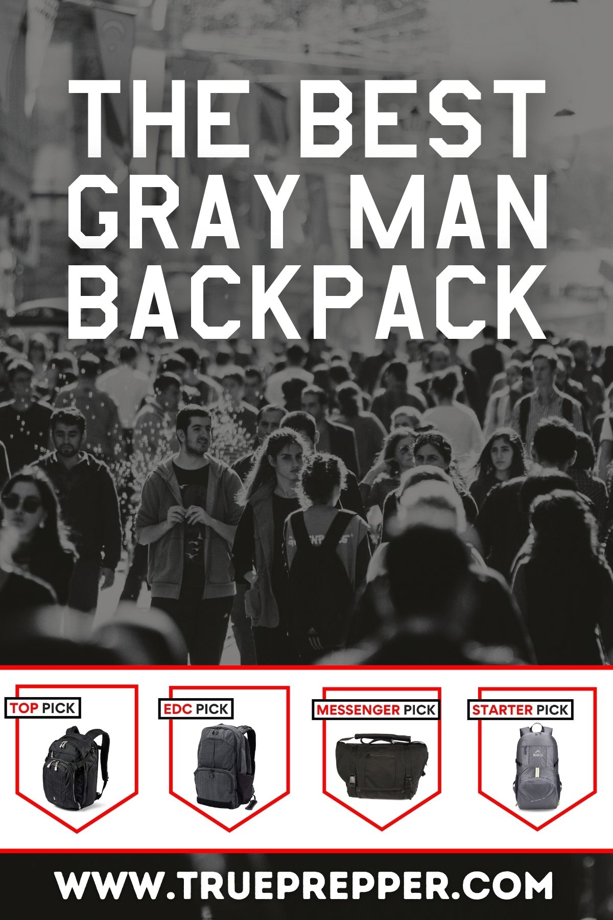 The Best Gray Man Backpack